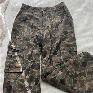Camouflage Cargo Pants ABERCROMBIE